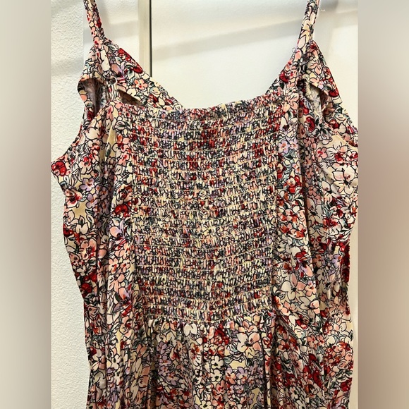 ANGIE Amelle Floral Button Romper Sz XL - Picture 5 of 10